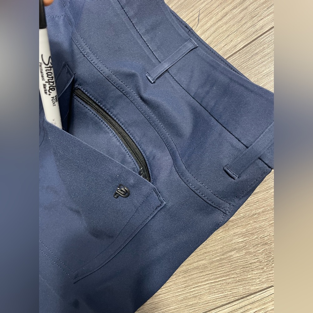 Public Rec Dealmaker 5-Pocket Performance Pants Navy Blue Sz 42X28 - Picture 15 of 16